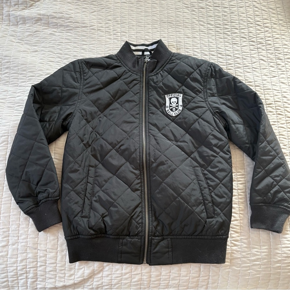 Joe Fresh Kids Black Quilted Puffer Jacket